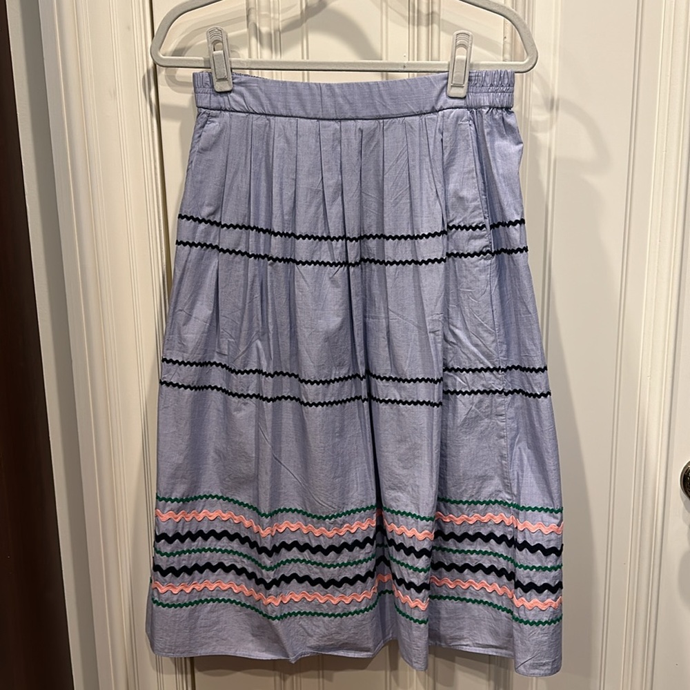 JCrew Rickrack Skirt - Picture 2 of 4